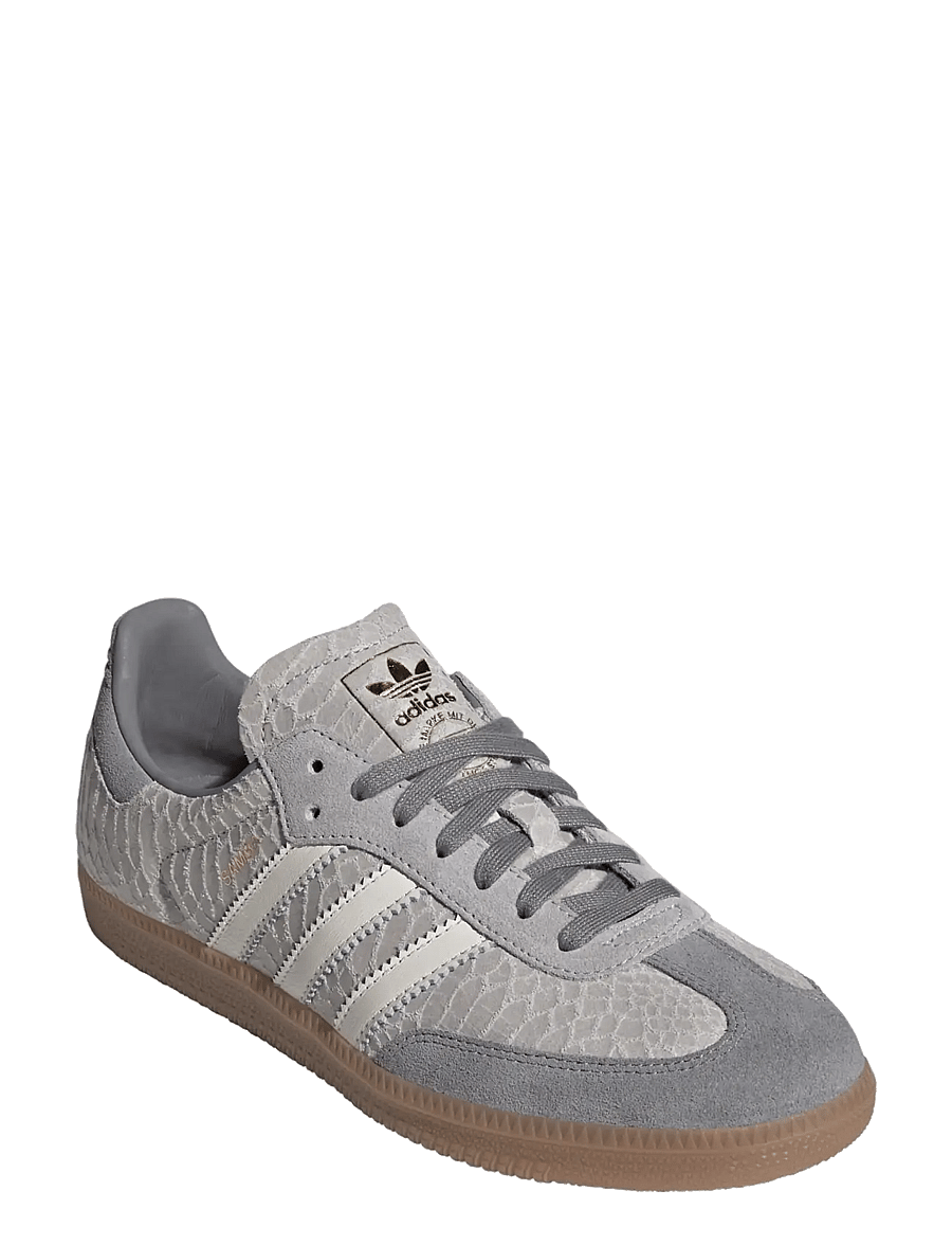 adidas Originals - SAMBA OG - low top sneakers - gretwo/owhite/gum4 - 0