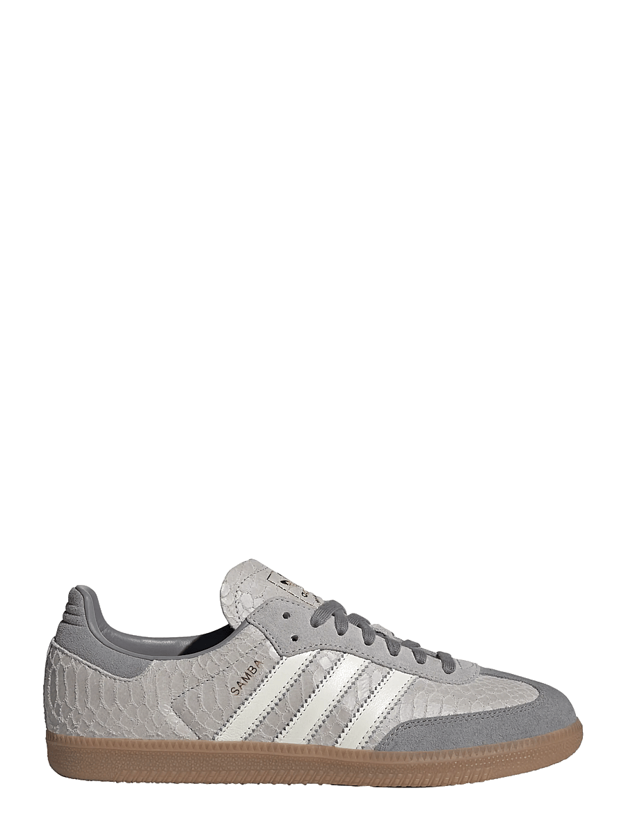 adidas Originals - SAMBA OG - low top sneakers - gretwo/owhite/gum4 - 1