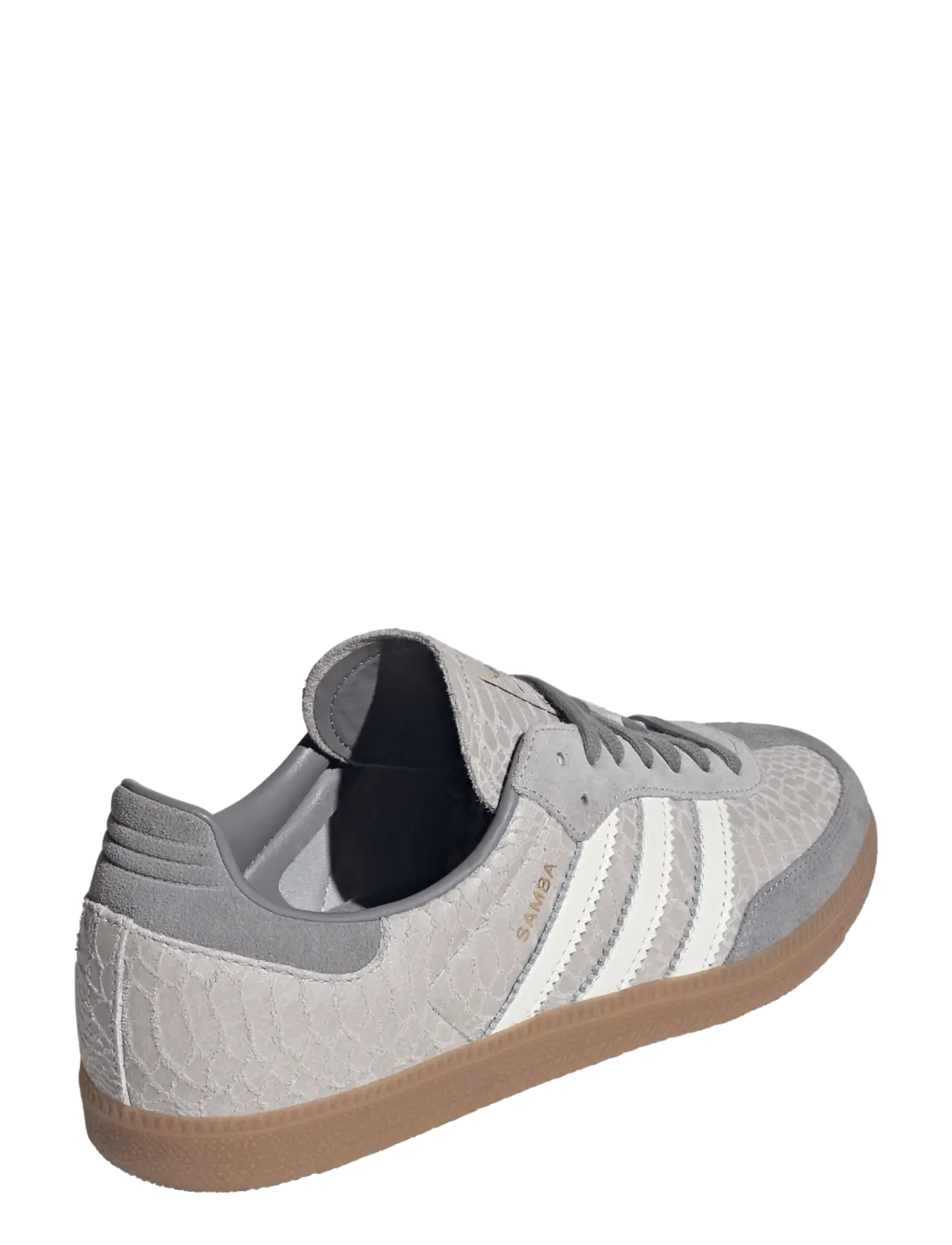 adidas Originals - SAMBA OG - low top sneakers - gretwo/owhite/gum4 - 3