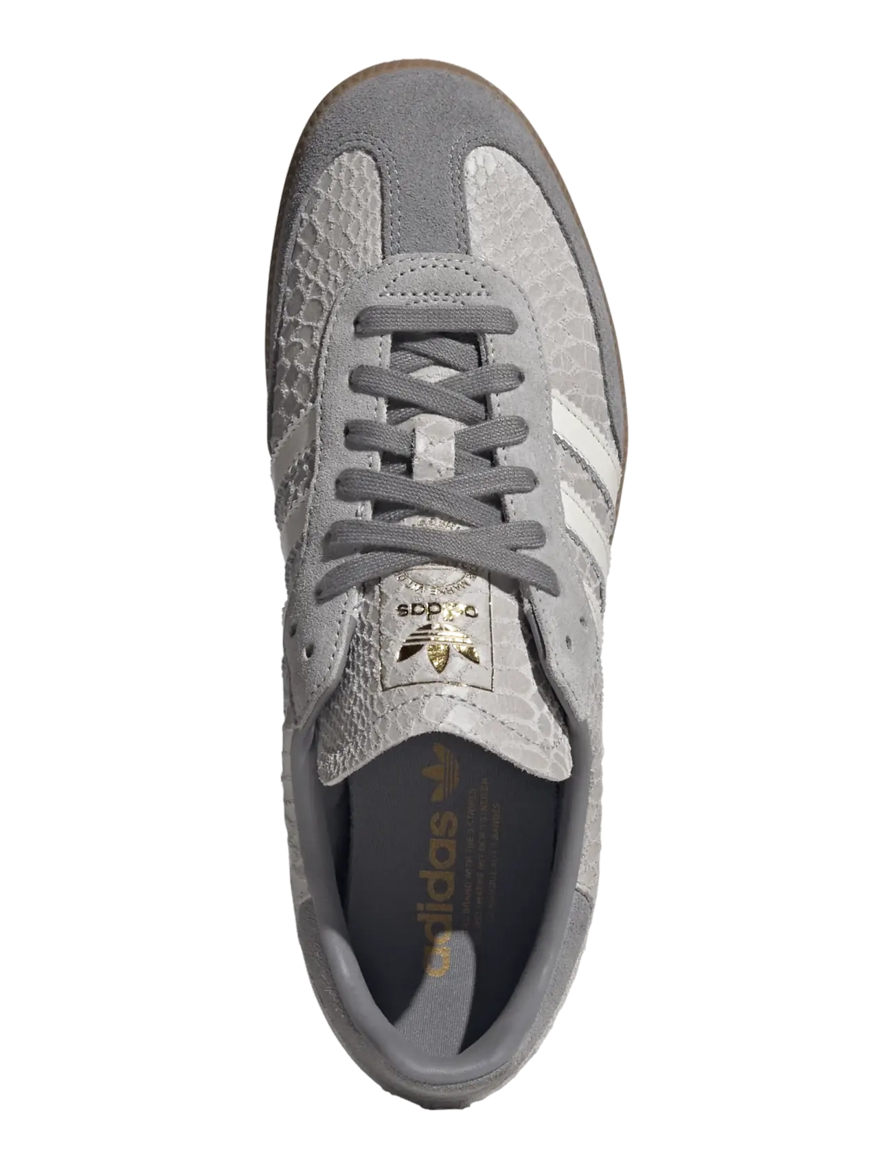 adidas Originals - SAMBA OG - low top sneakers - gretwo/owhite/gum4 - 4