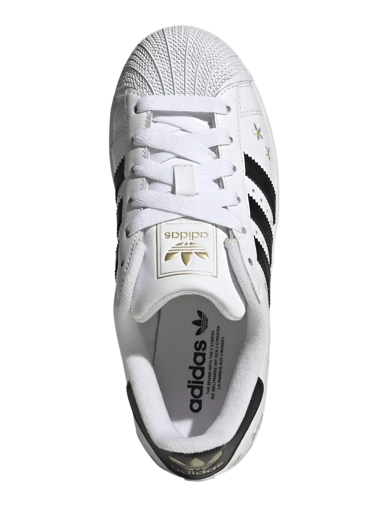 adidas Originals - SUPERSTAR II J - lave sneakers - ftwwht/cblack/gum4 - 4