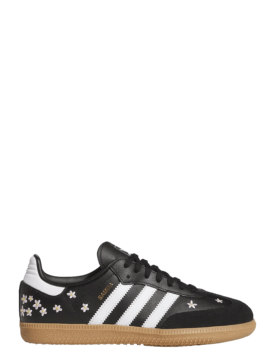 adidas Originals - SAMBA OG J - niedriger schnitt - cblack/ftwwht/gum4 - 1