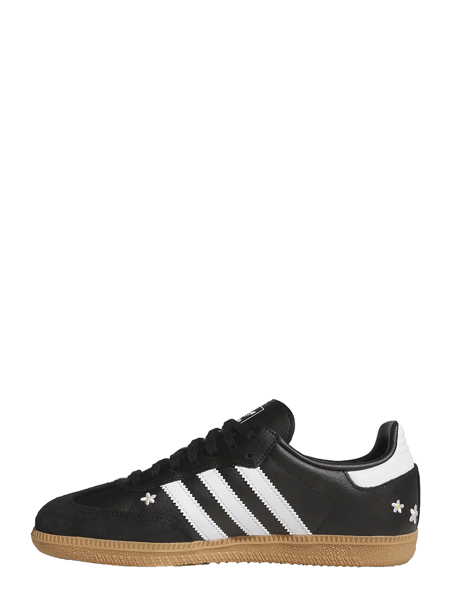 adidas Originals - SAMBA OG J - niedriger schnitt - cblack/ftwwht/gum4 - 2