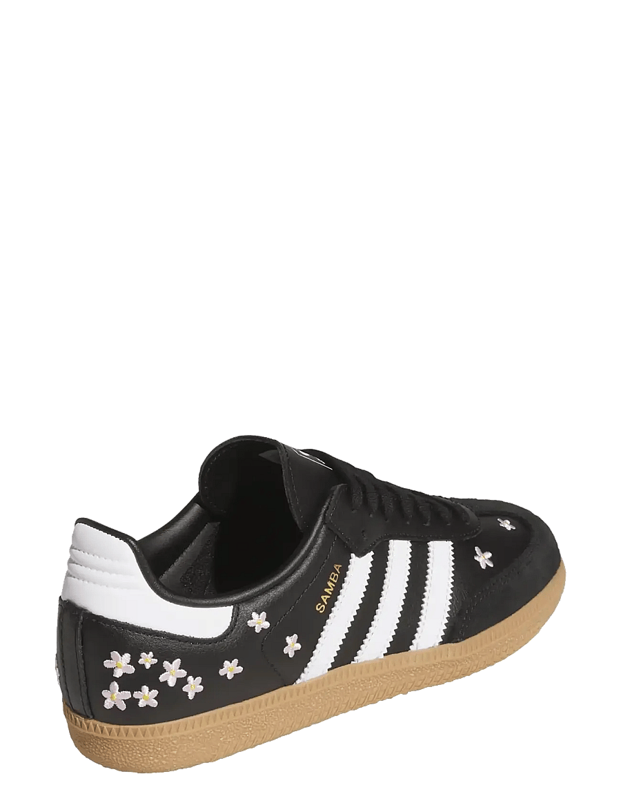 adidas Originals - SAMBA OG J - niedriger schnitt - cblack/ftwwht/gum4 - 3