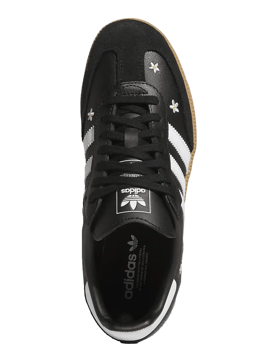 adidas Originals - SAMBA OG J - niedriger schnitt - cblack/ftwwht/gum4 - 4