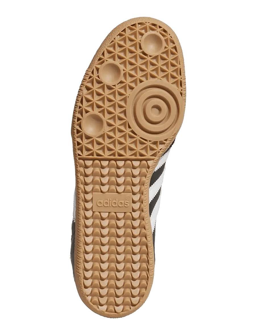 adidas Originals - SAMBA OG J - niedriger schnitt - cblack/ftwwht/gum4 - 5