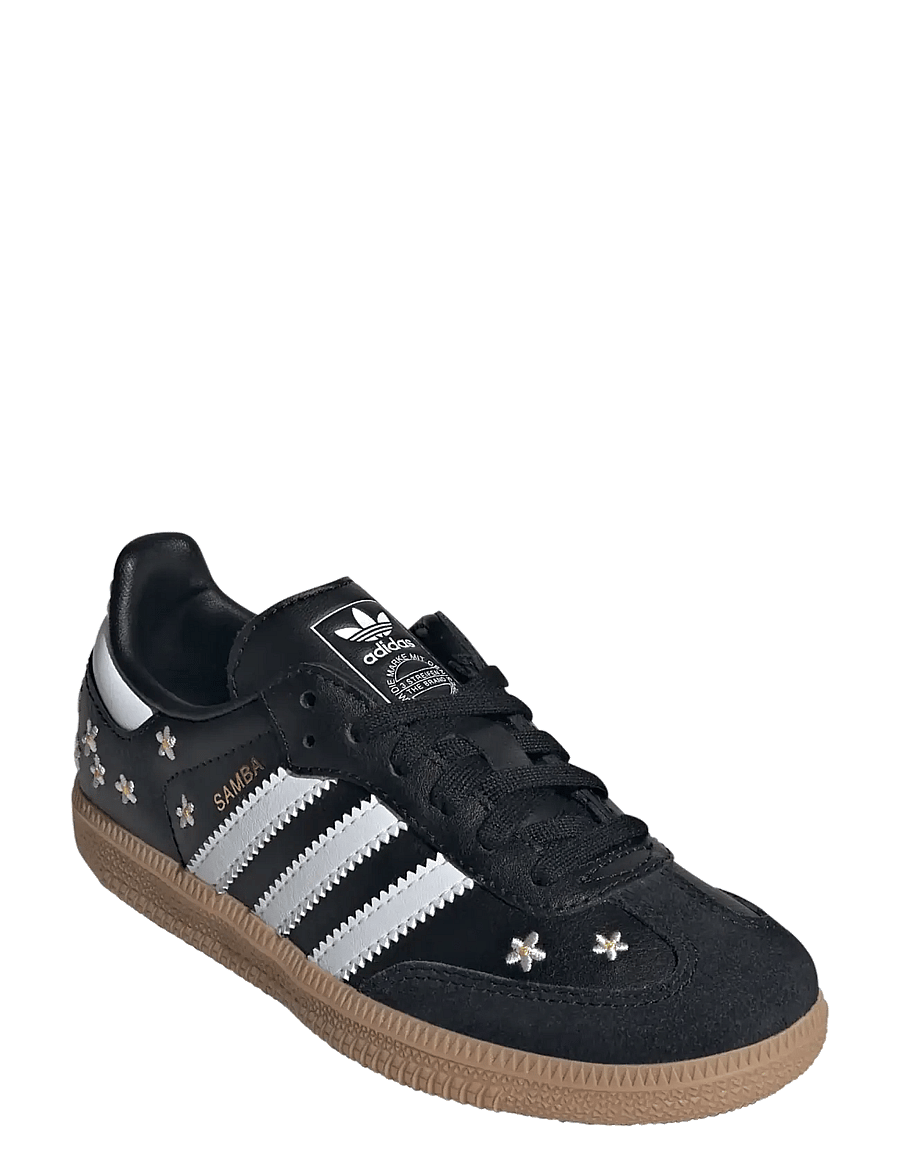 adidas Originals - SAMBA OG C - cblack/ftwwht/gum4 - 0