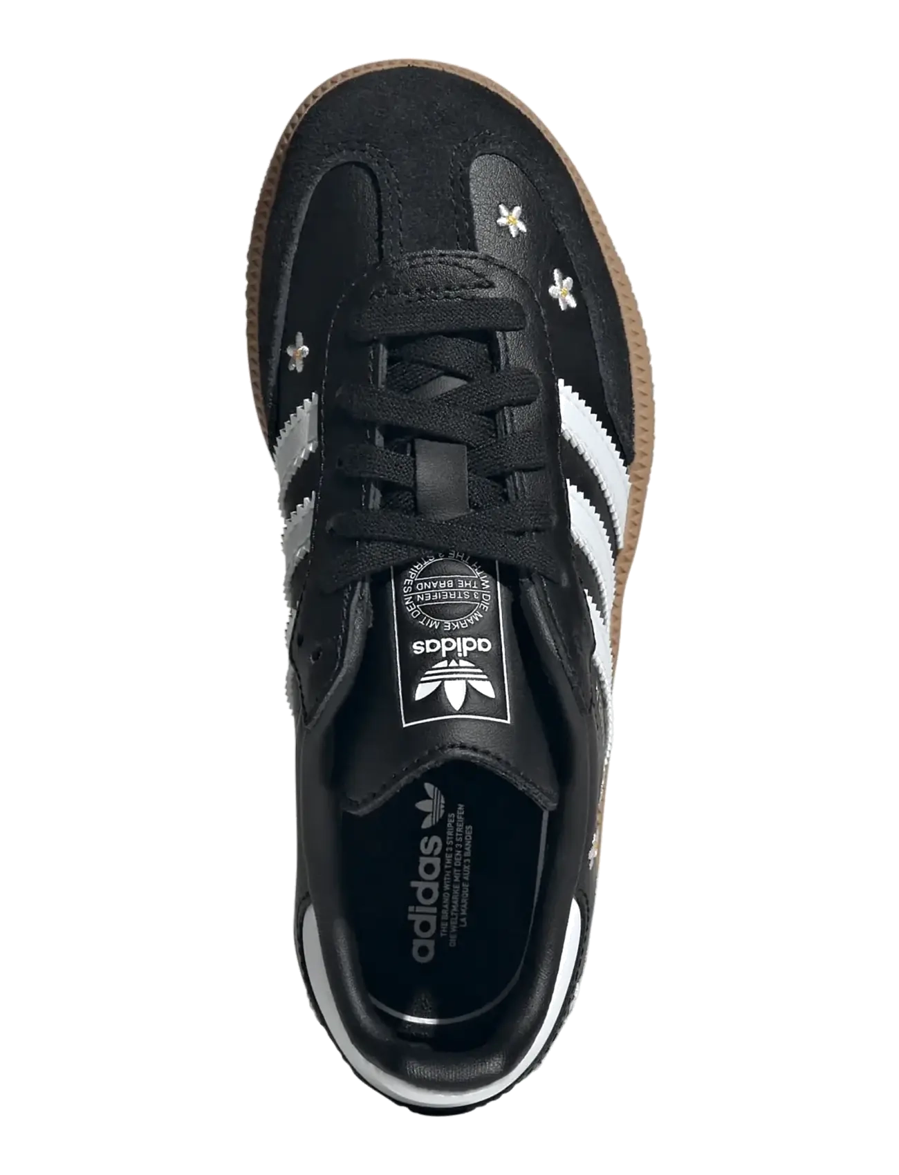 adidas Originals - SAMBA OG C - cblack/ftwwht/gum4 - 4