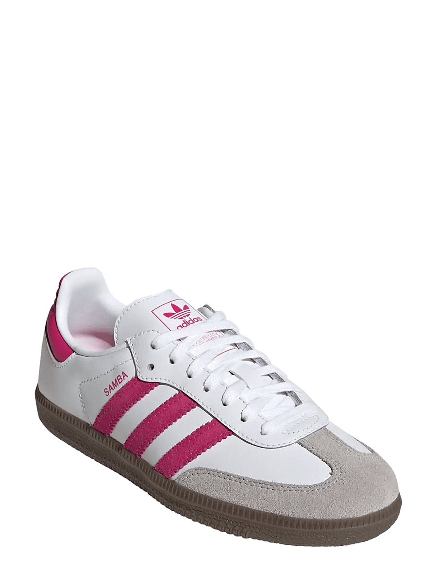 adidas Originals - SAMBA OG J - tennised - ftwwht/reamag/gum5 - 0