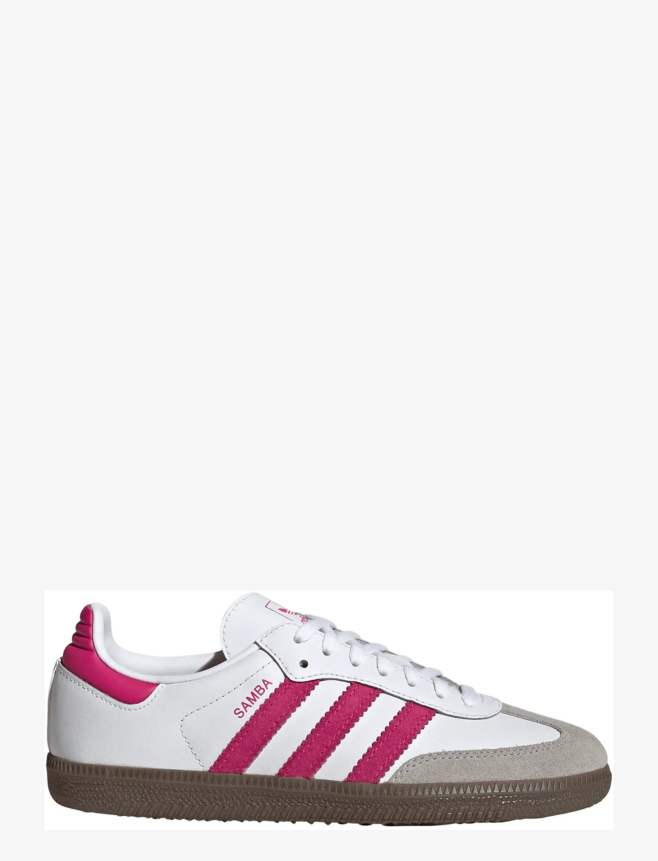 adidas Originals - SAMBA OG J - low-top sneakers - ftwwht/reamag/gum5 - 1