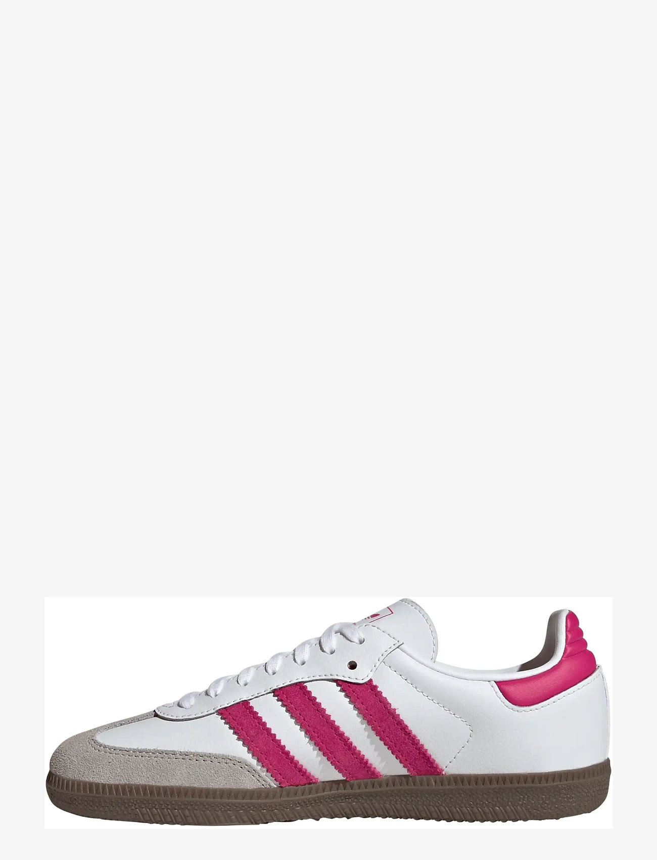 adidas Originals - SAMBA OG J - low-top sneakers - ftwwht/reamag/gum5 - 2