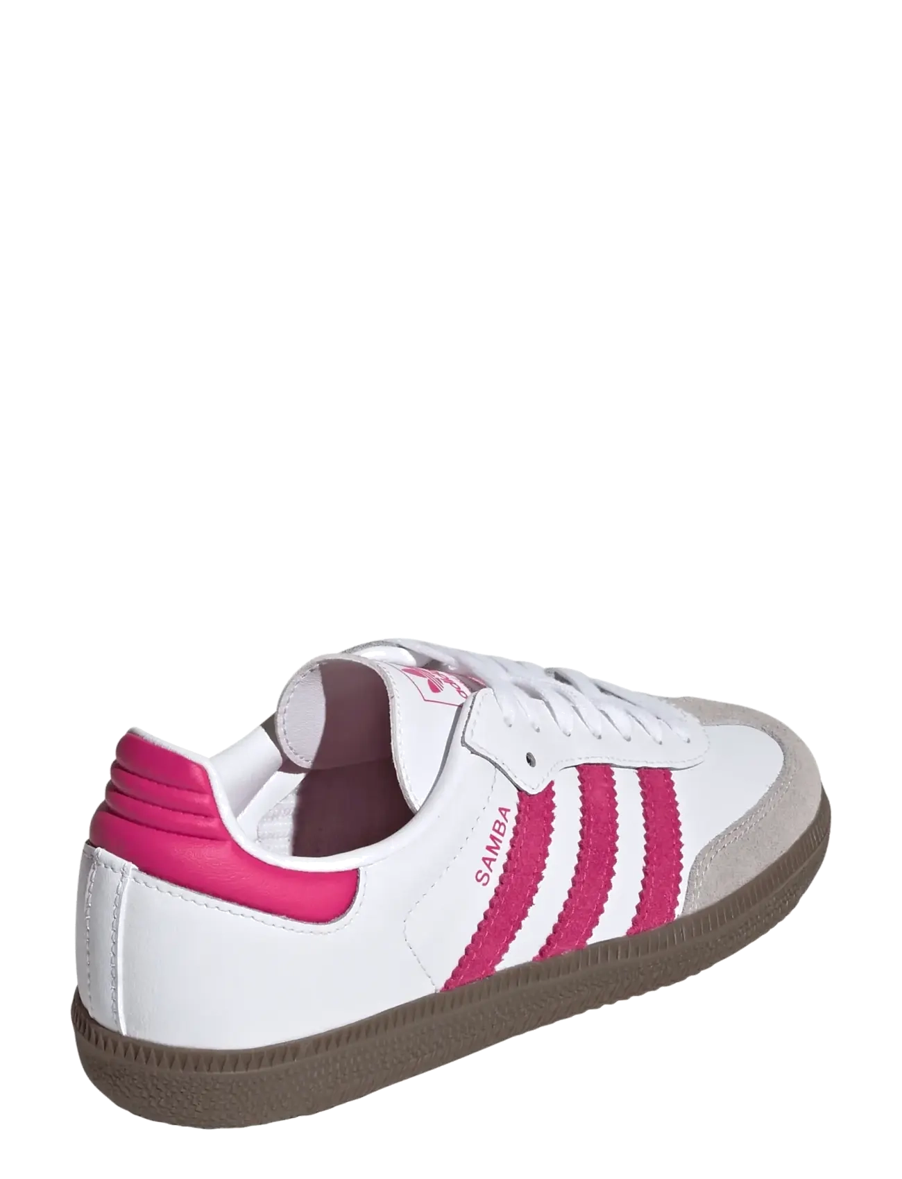 adidas Originals - SAMBA OG J - niedriger schnitt - ftwwht/reamag/gum5 - 3