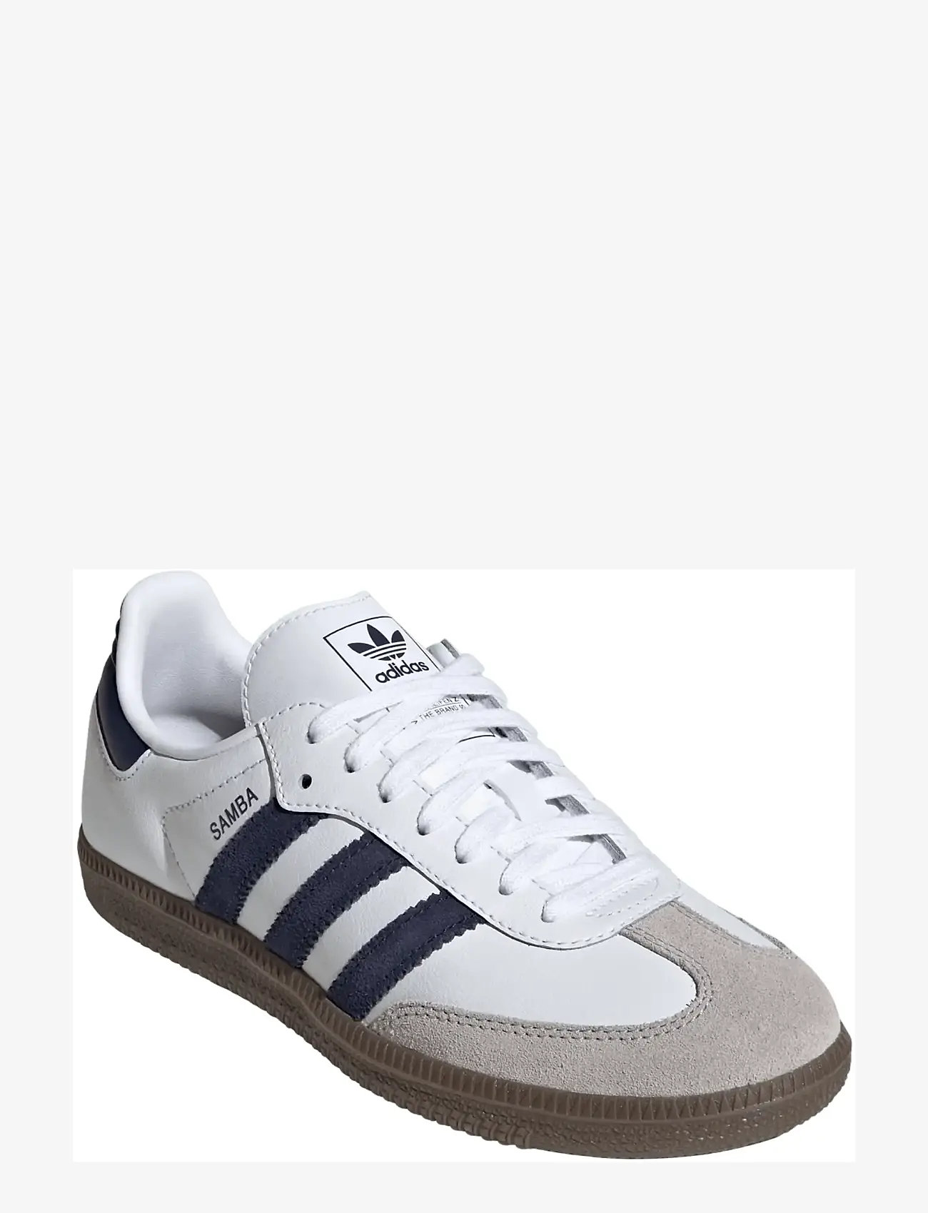 adidas Originals - SAMBA OG J - lave sneakers - ftwwht/nindig/gum5 - 0