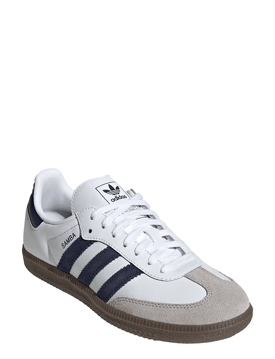 adidas Originals - SAMBA OG J - tennised - ftwwht/nindig/gum5 - 0