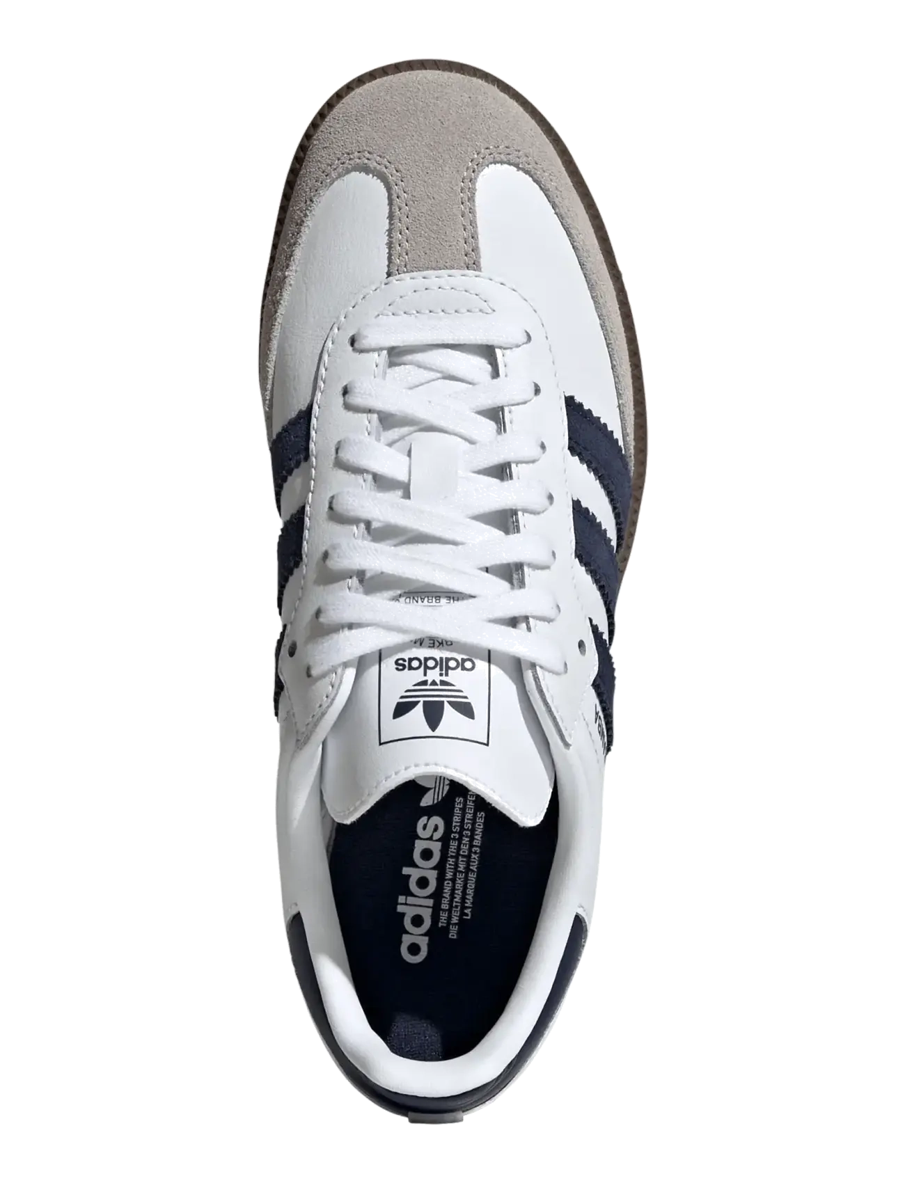 adidas Originals - SAMBA OG J - niedriger schnitt - ftwwht/nindig/gum5 - 4