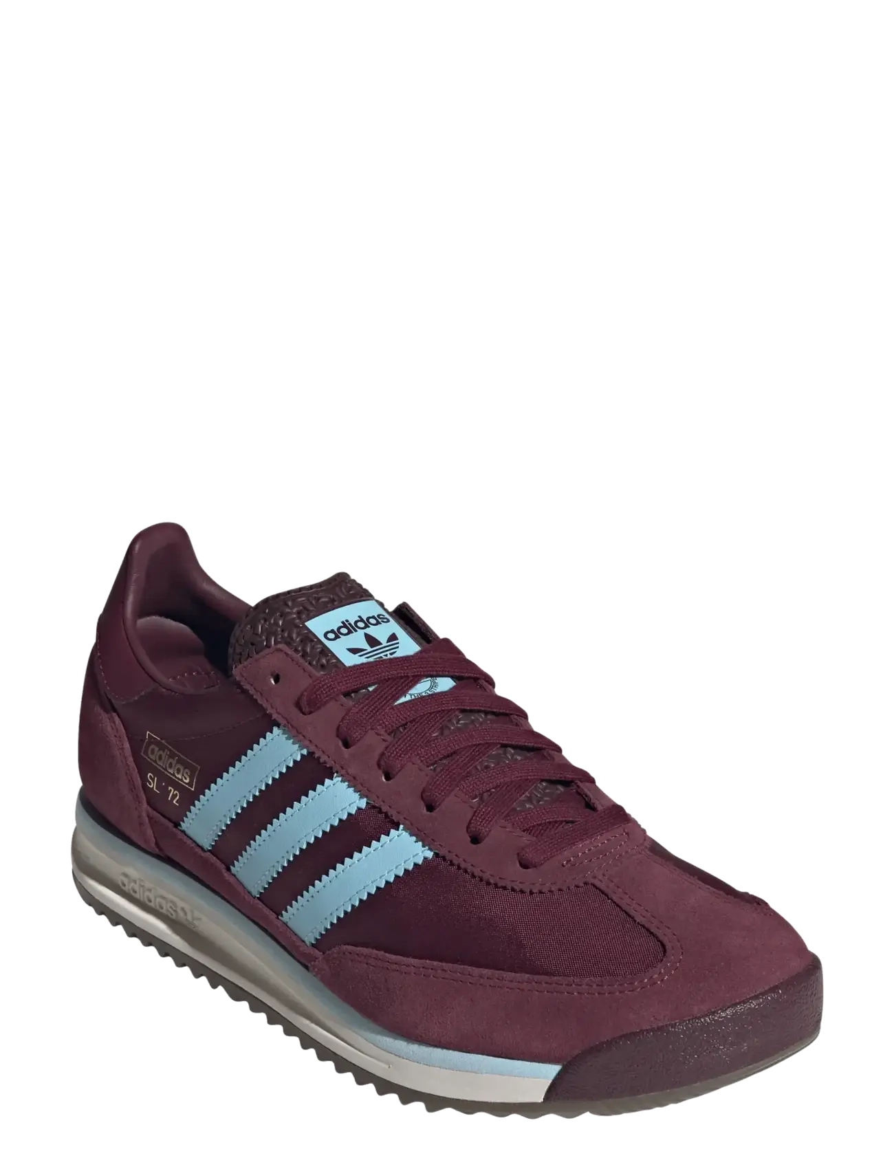 adidas Originals SL 72 RS - Schuhe - MAROON/ICEBLU/GUM5 / burgundy