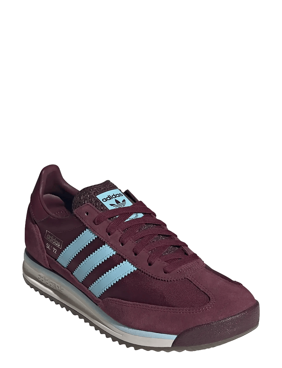 adidas Originals - SL 72 RS - niedriger schnitt - maroon/iceblu/gum5 - 0