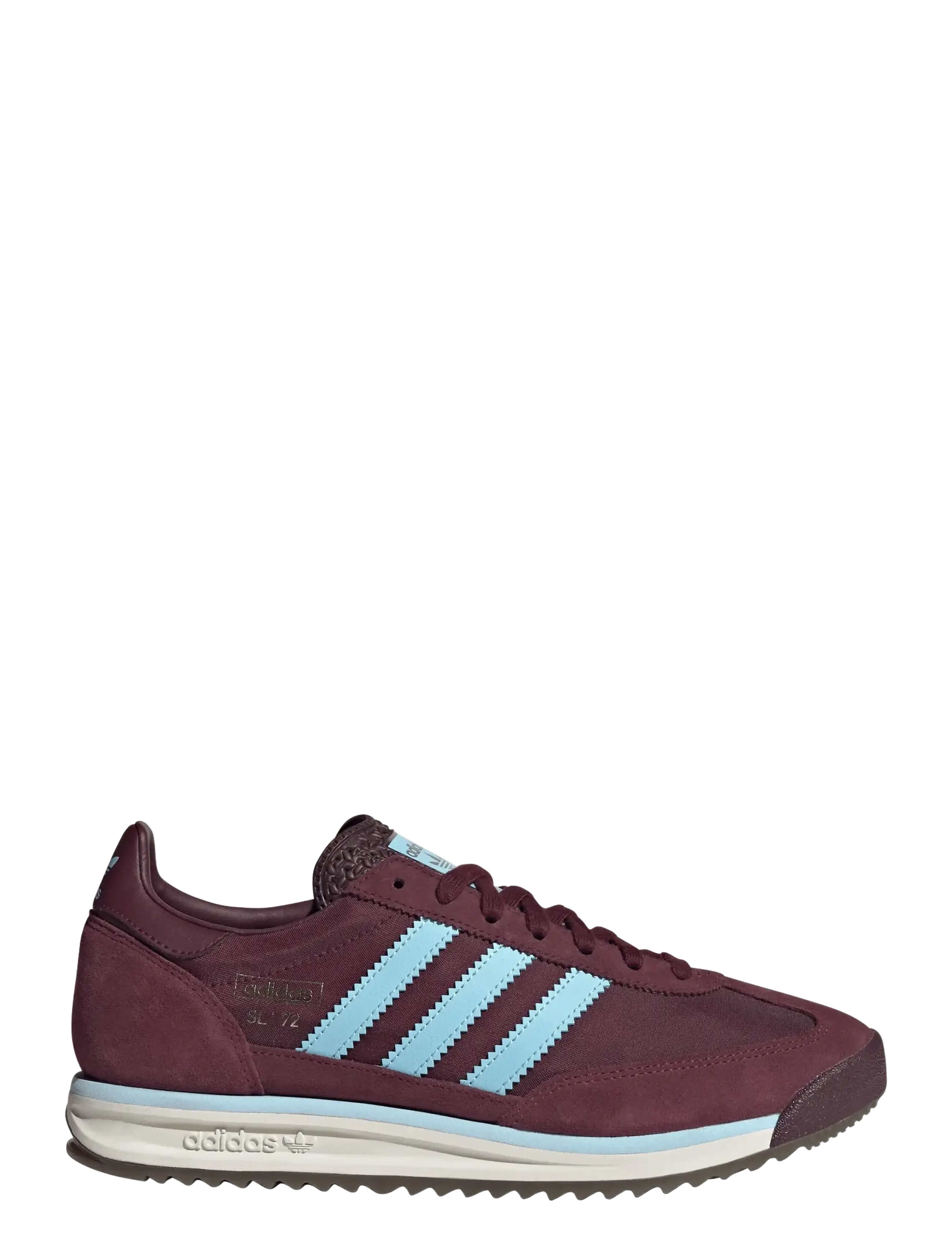 adidas Originals - SL 72 RS - lave sneakers - maroon/iceblu/gum5 - 1
