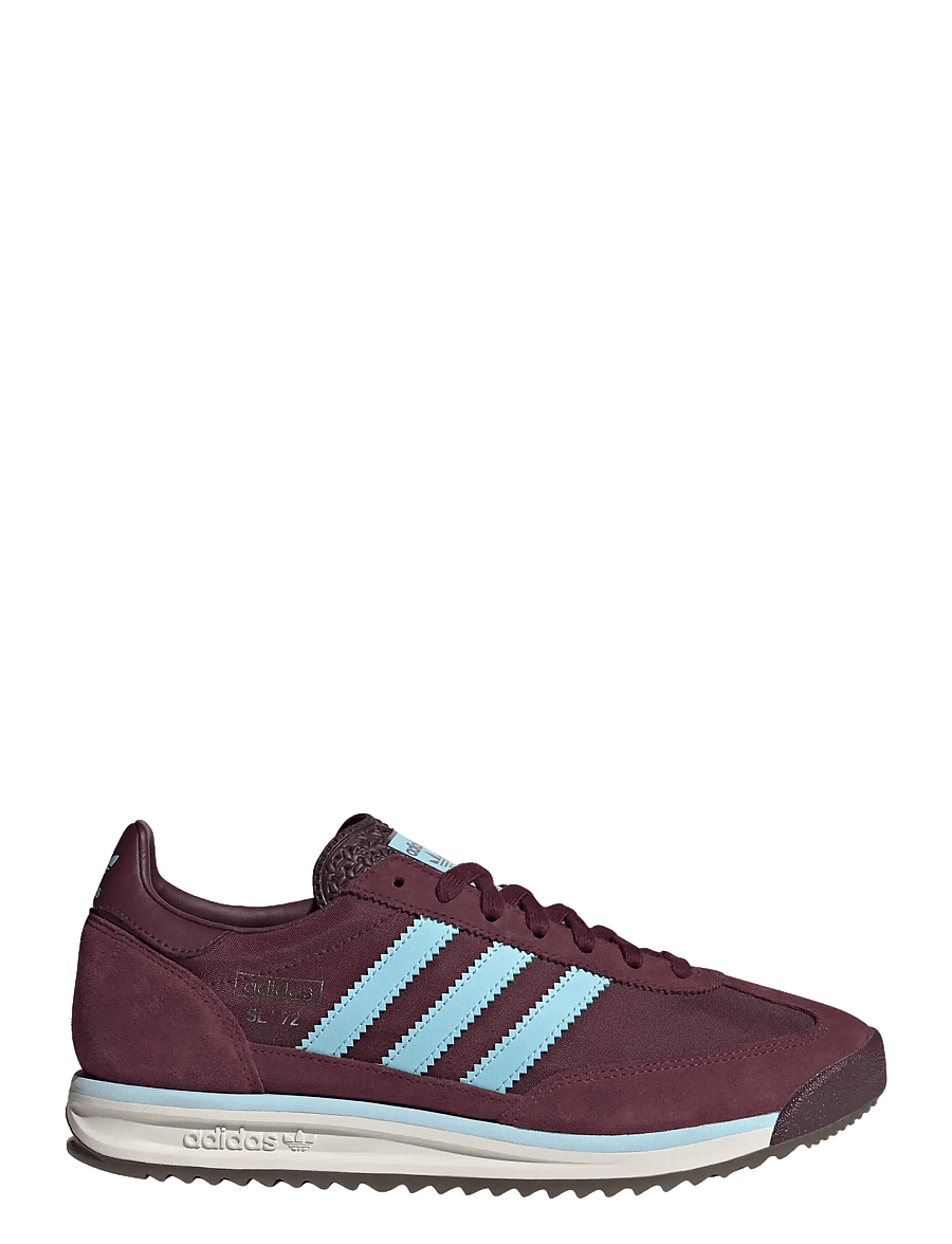 adidas Originals - SL 72 RS - niedriger schnitt - maroon/iceblu/gum5 - 1