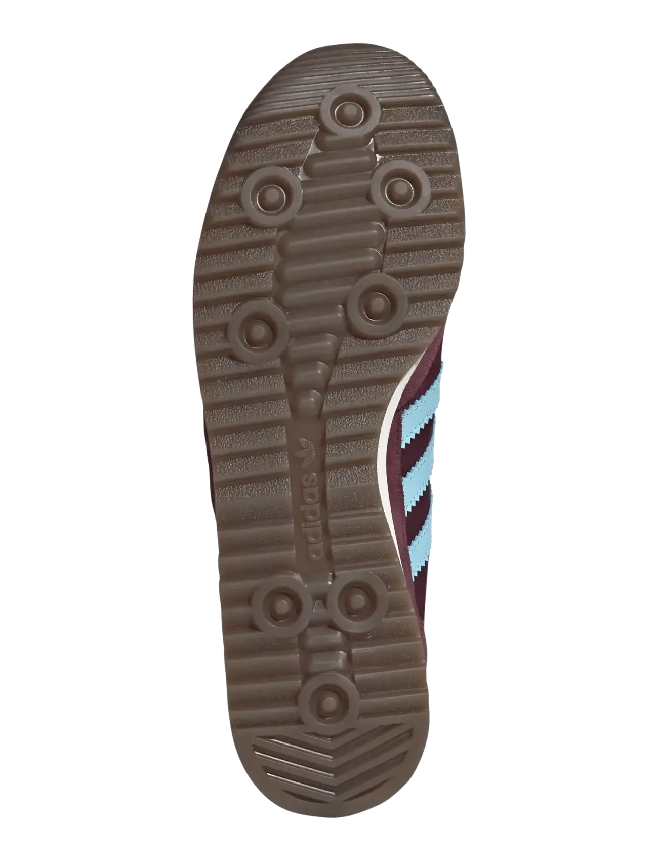 adidas Originals - SL 72 RS - lave sneakers - maroon/iceblu/gum5 - 5