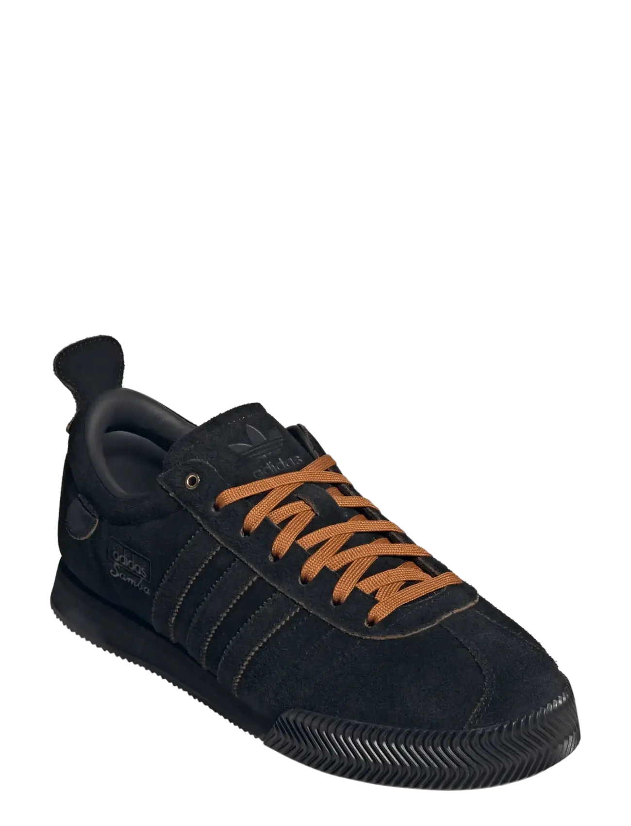 adidas Originals SAMBA 62 SUPER - Schuhe - CBLACK/CRAOCH/CARBON / black