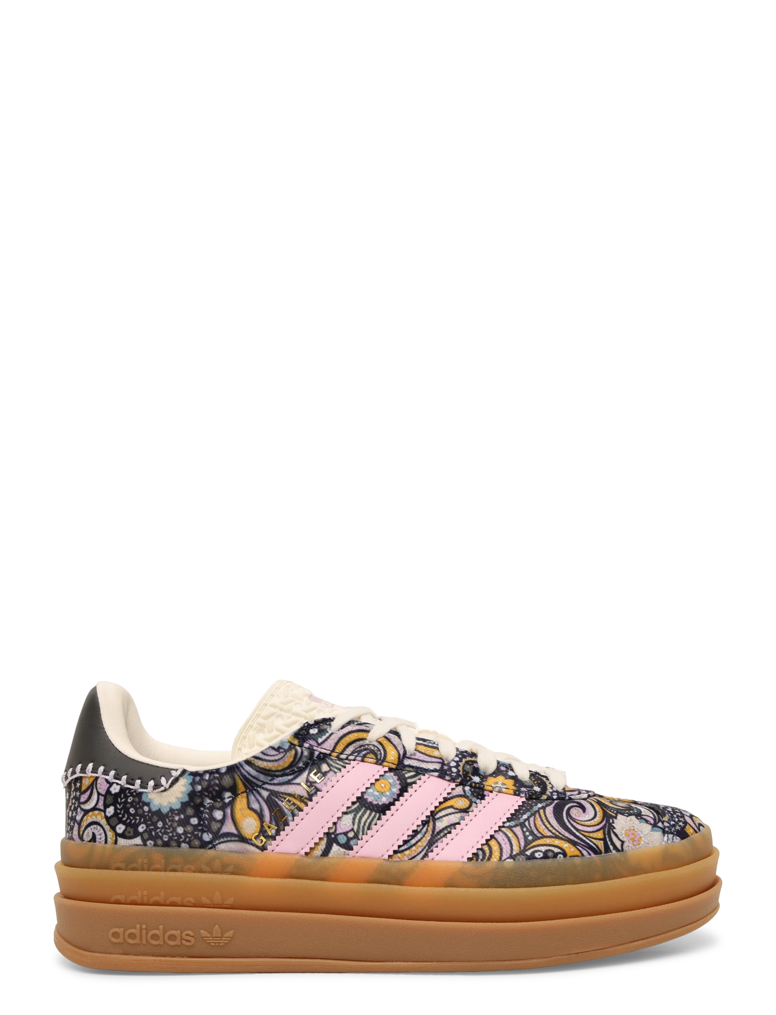 adidas Originals - GAZELLE BOLD J - lave sneakers - utiblk/orcfus/gum1 - 2