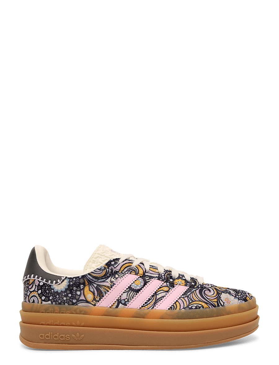 adidas Originals - GAZELLE BOLD J - lave sneakers - utiblk/orcfus/gum1 - 2