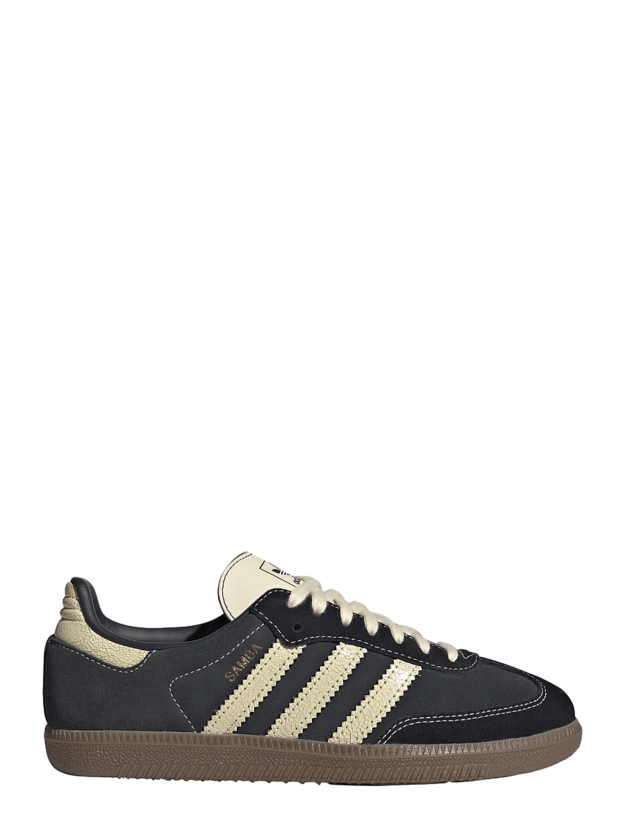 adidas Originals - SAMBA OG J - low-top sneakers - carbon/warvan/gum5 - 1