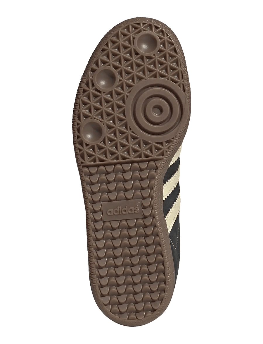 adidas Originals - SAMBA OG J - low-top sneakers - carbon/warvan/gum5 - 5