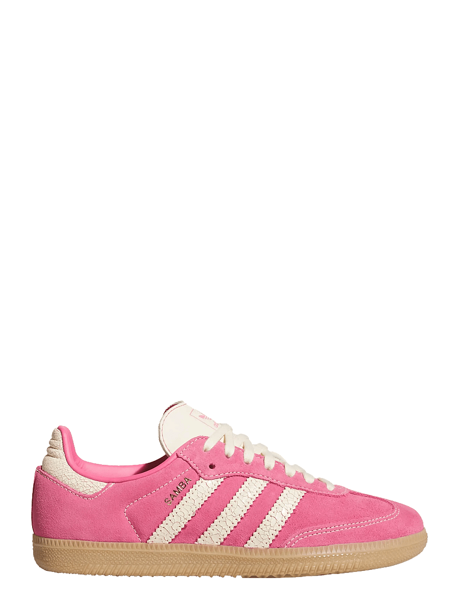adidas Originals - SAMBA OG J - tennised - pnkfus/warvan/gum4 - 1