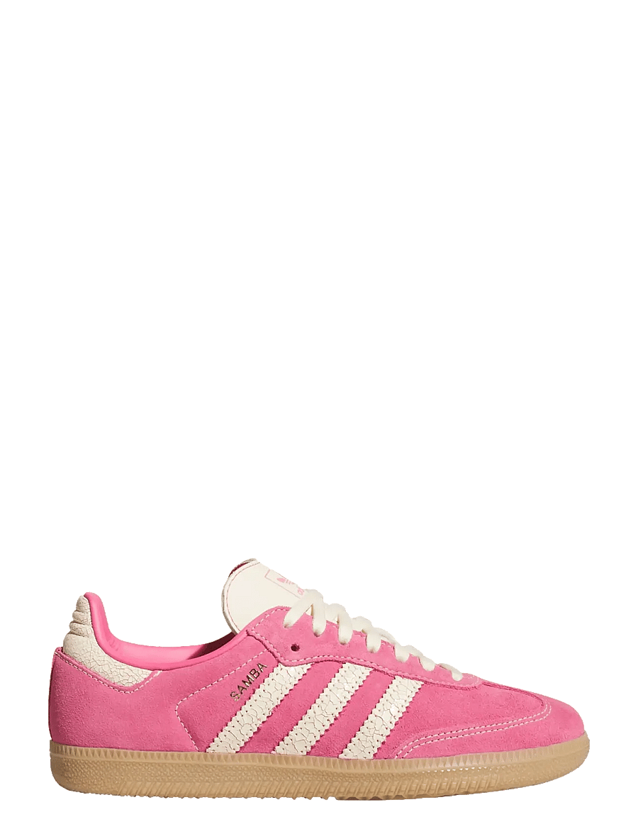 adidas Originals - SAMBA OG J - lave sneakers - pnkfus/warvan/gum4 - 5