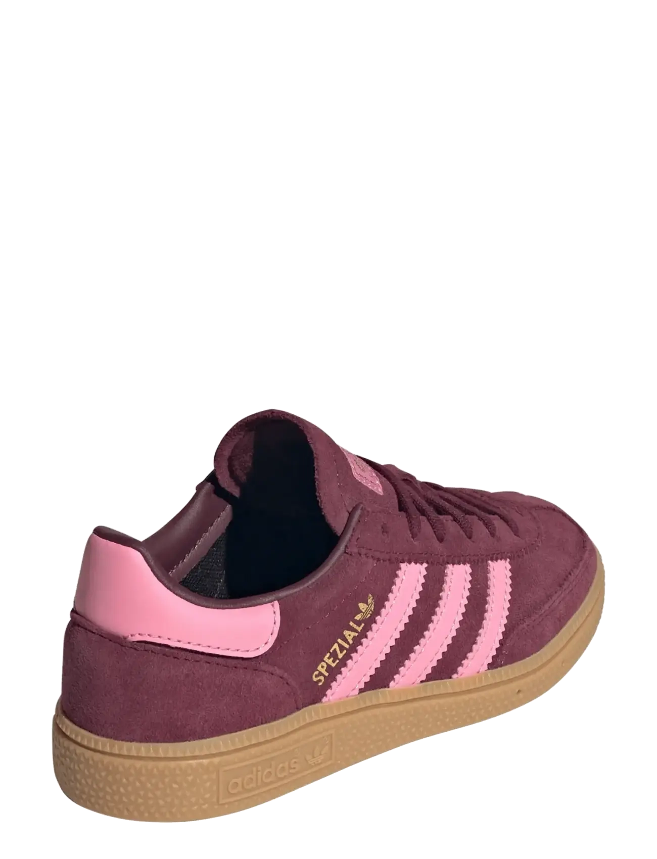 adidas Originals - HANDBALL SPEZIAL C - lave sneakers - maroon/blipnk/gum3 - 3