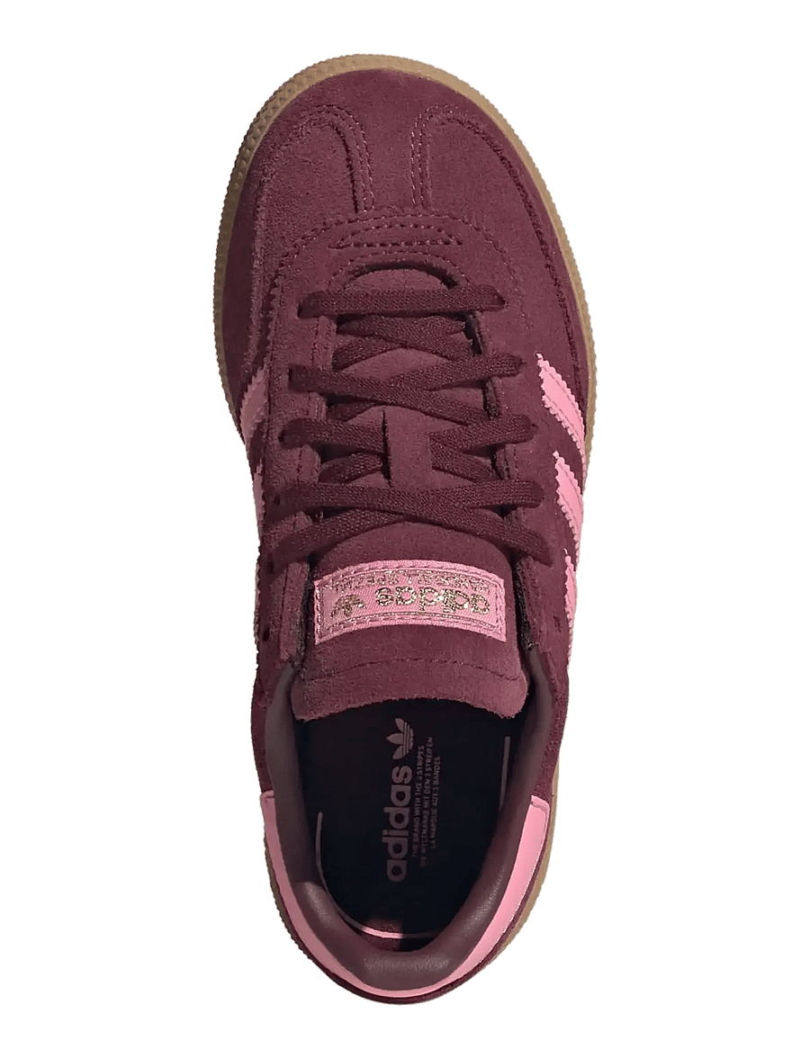 adidas Originals - HANDBALL SPEZIAL C - tennised - maroon/blipnk/gum3 - 4