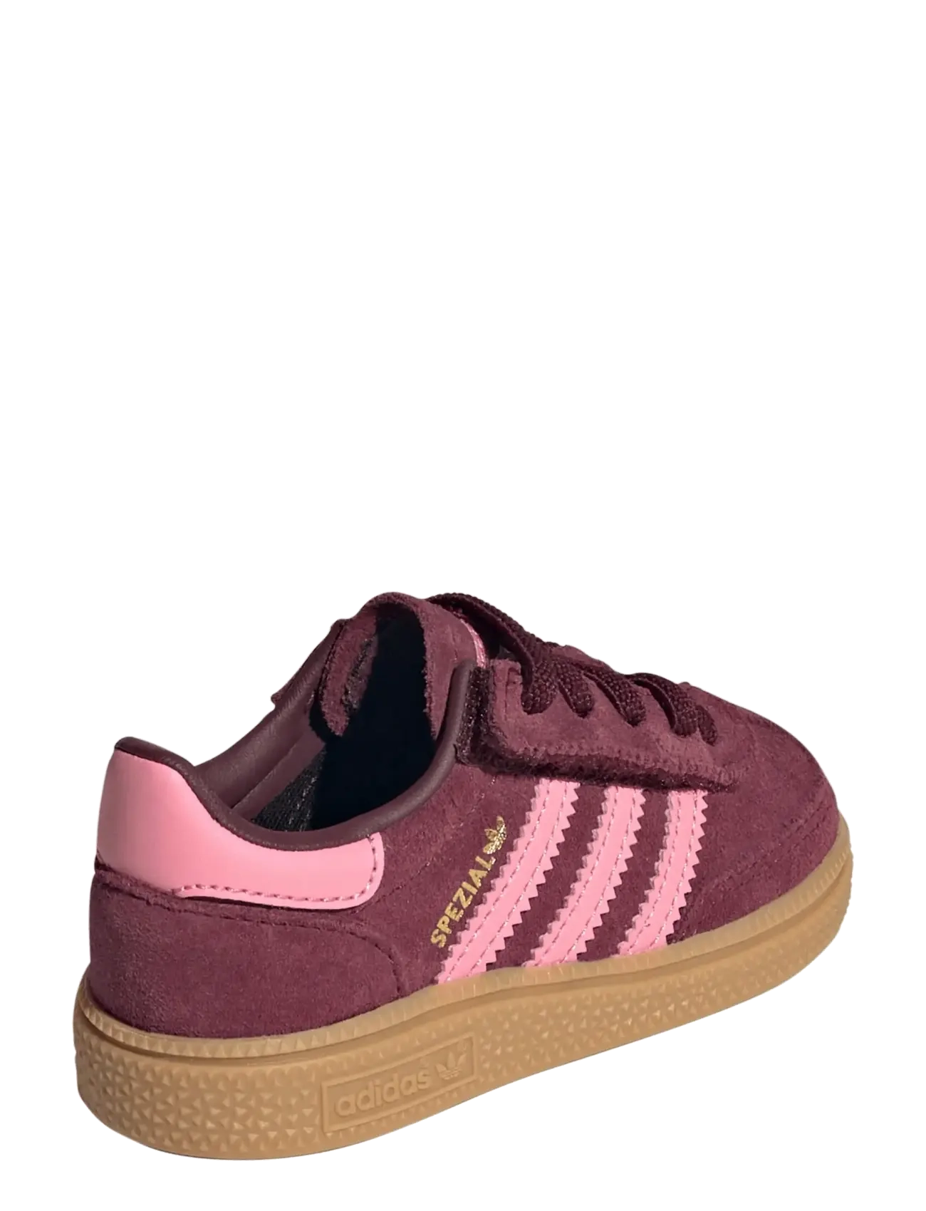 adidas Originals - HANDBALL SPEZIAL CF EL I - lave sneakers - maroon/blipnk/gum3 - 3