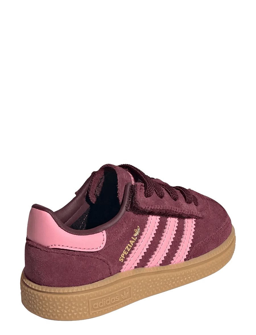 adidas Originals - HANDBALL SPEZIAL CF EL I - lave sneakers - maroon/blipnk/gum3 - 3