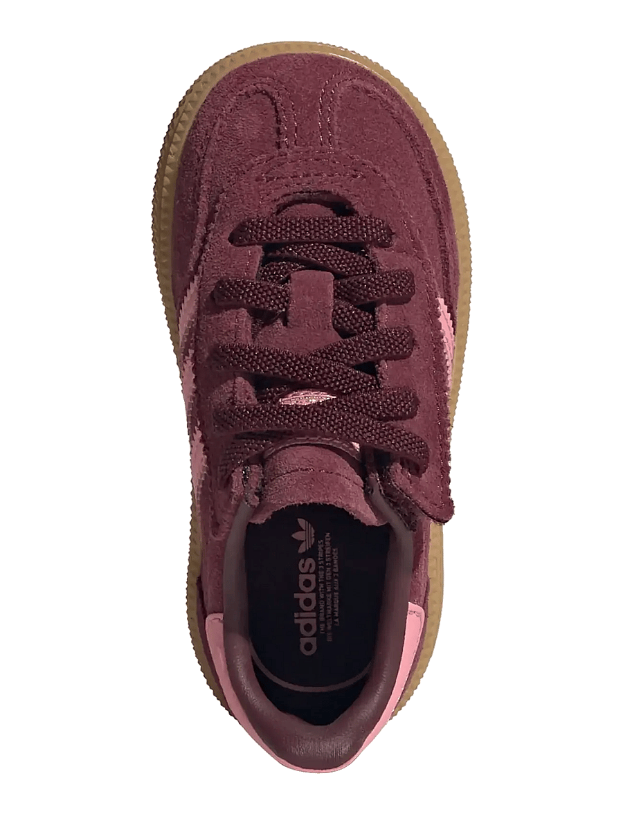adidas Originals - HANDBALL SPEZIAL CF EL I - lave sneakers - maroon/blipnk/gum3 - 4