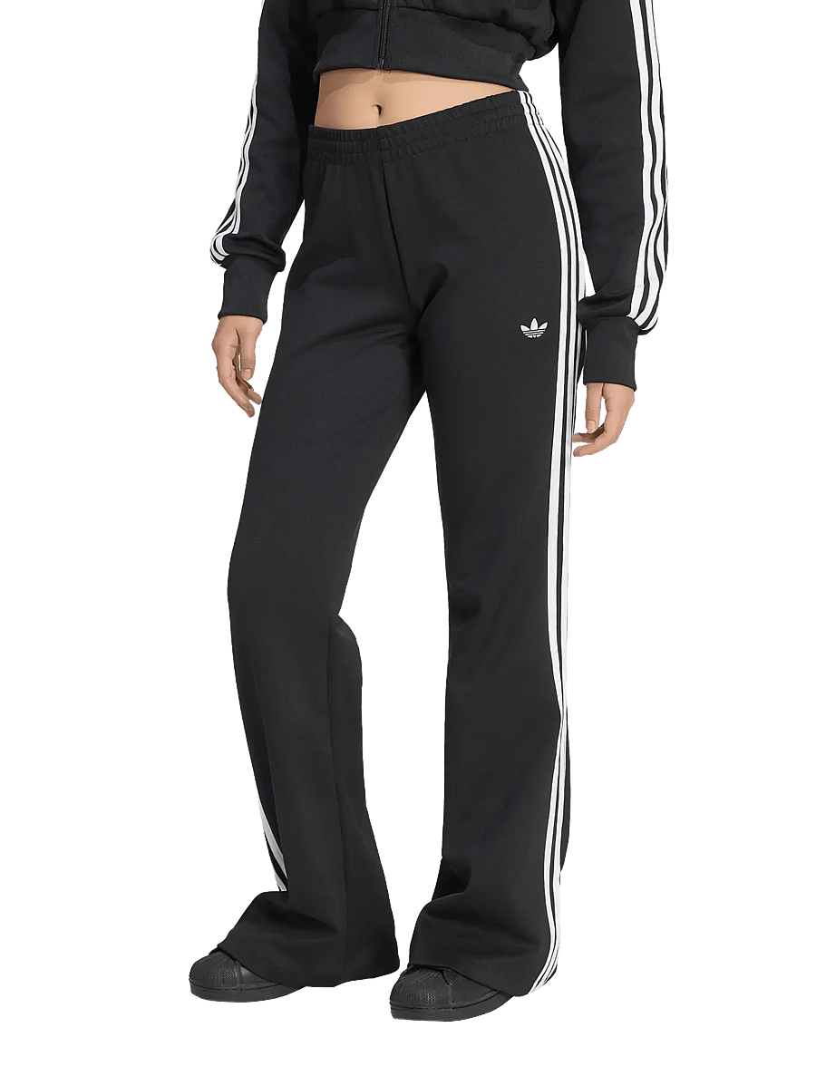 adidas Originals - FLARED PANTS - joggingbukser - black/white - 0