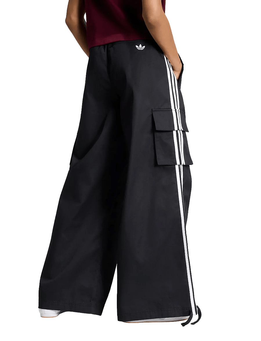 adidas Originals - TWL CARGO PANTS - casual byxor - black/white - 2
