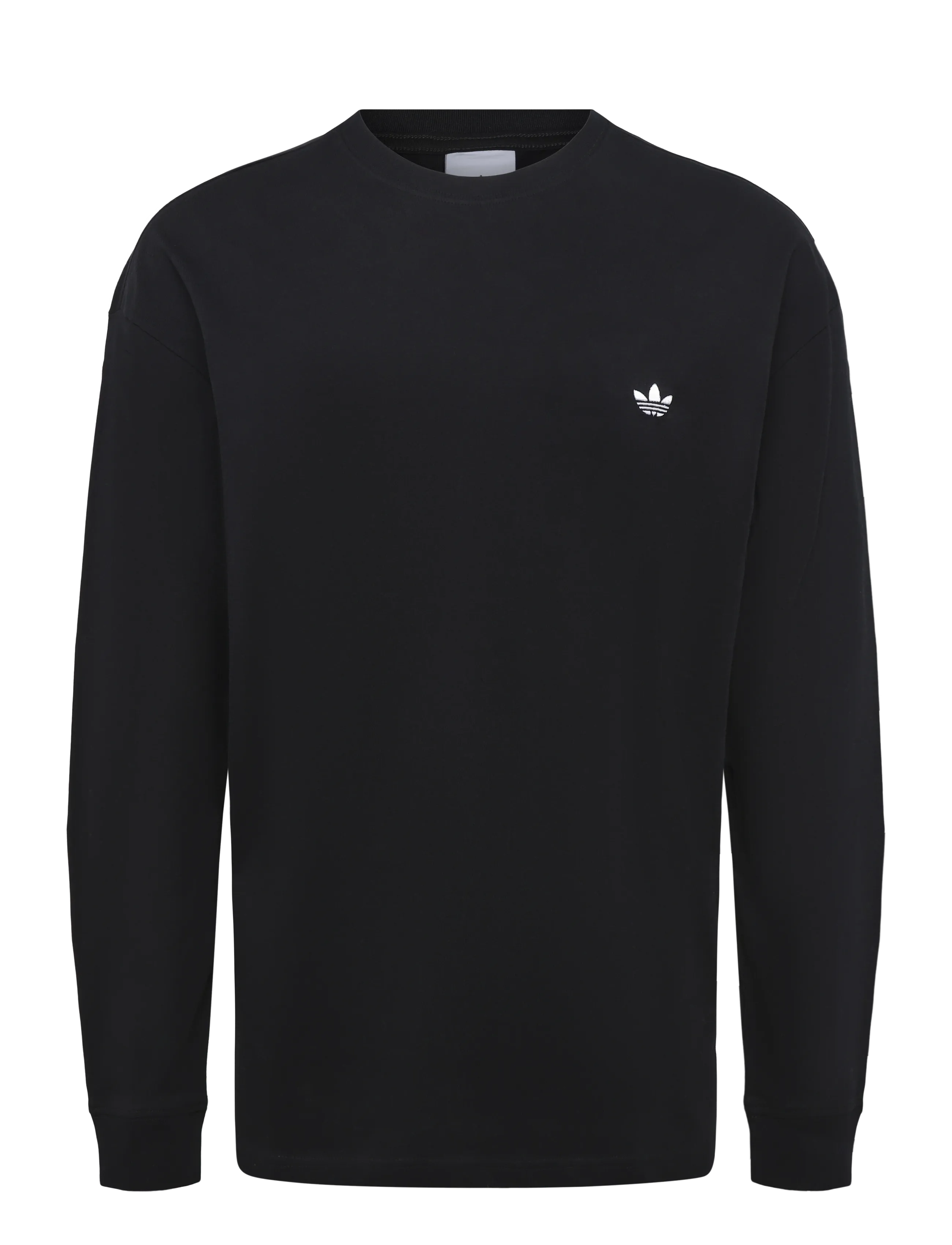 adidas Originals ESS LS TEE - T-Shirts - BLACK / black