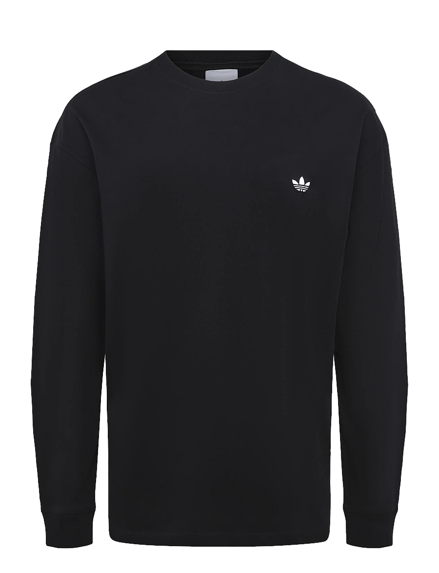 adidas Originals - ESS LS TEE - langarmshirts - black - 0