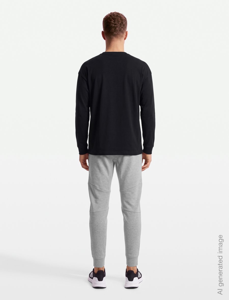 adidas Originals - ESS LS TEE - langermede topper - black - 4