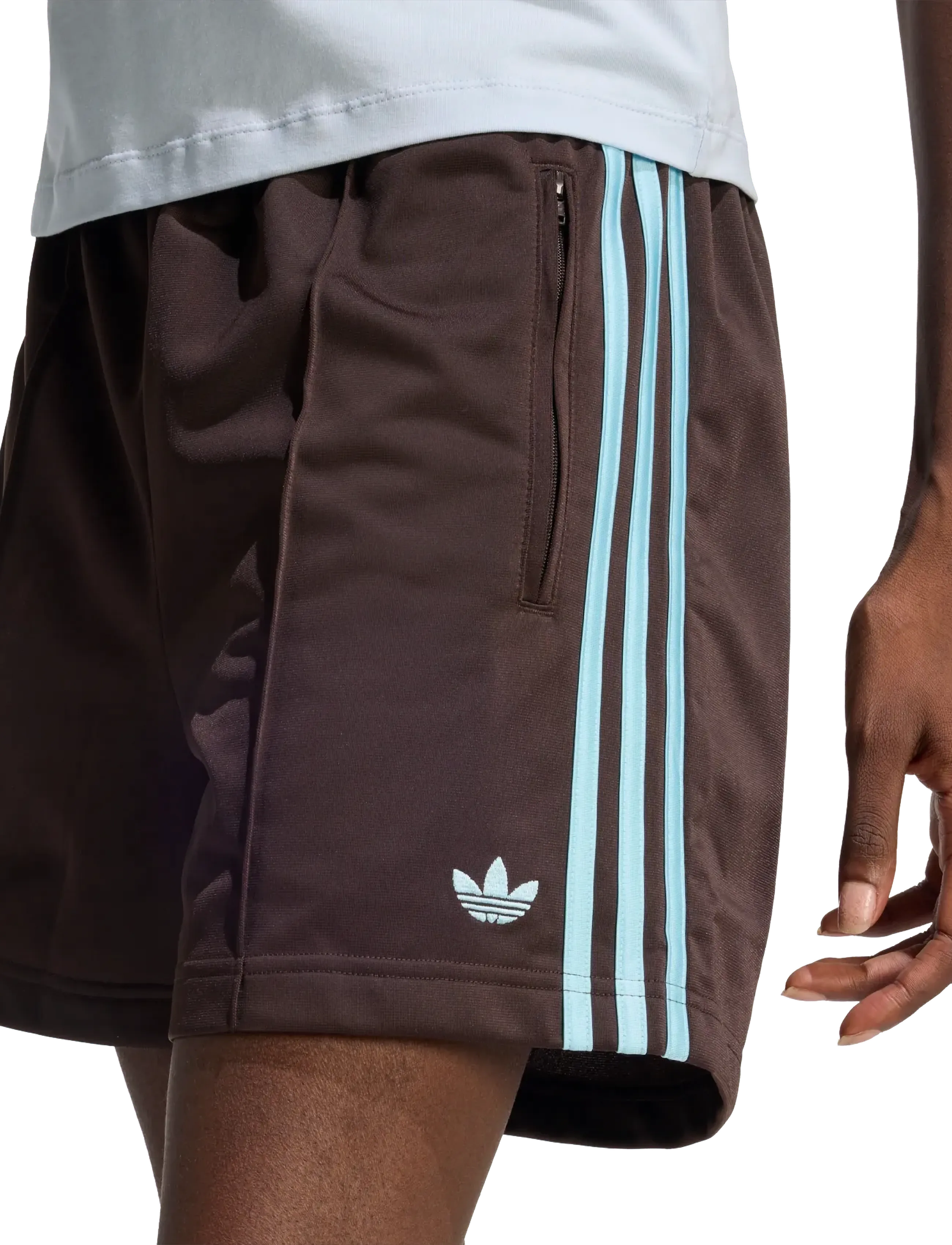adidas Originals - FB SHORT - casual shorts - auco/iceblu - 4
