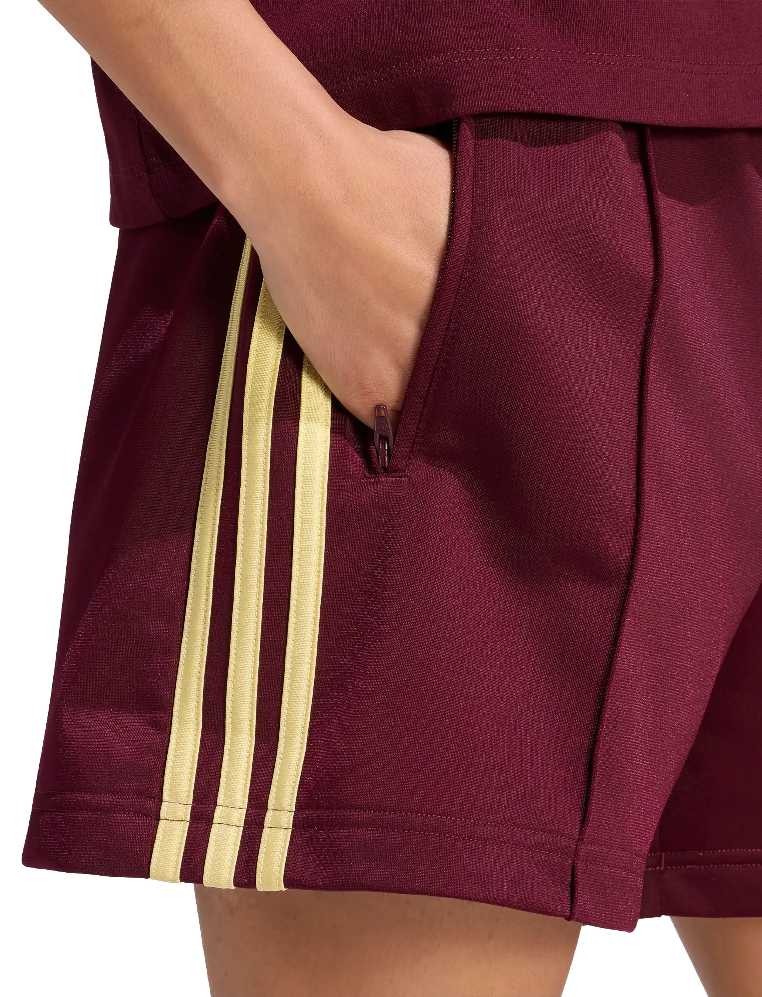 adidas Originals - FB SHORT - casual shorts - maroon/almyel - 4