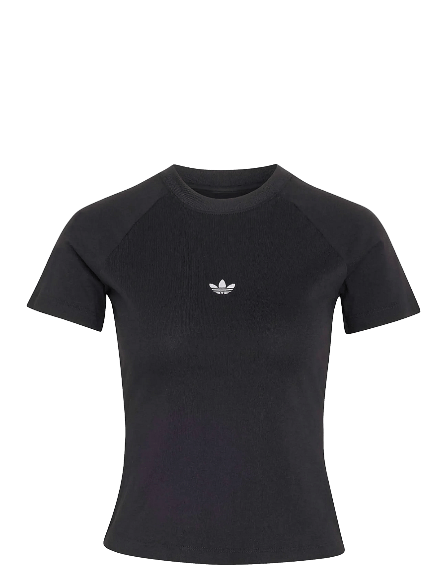 adidas Originals - ESS SLIM TEE - t-shirts - black - 1