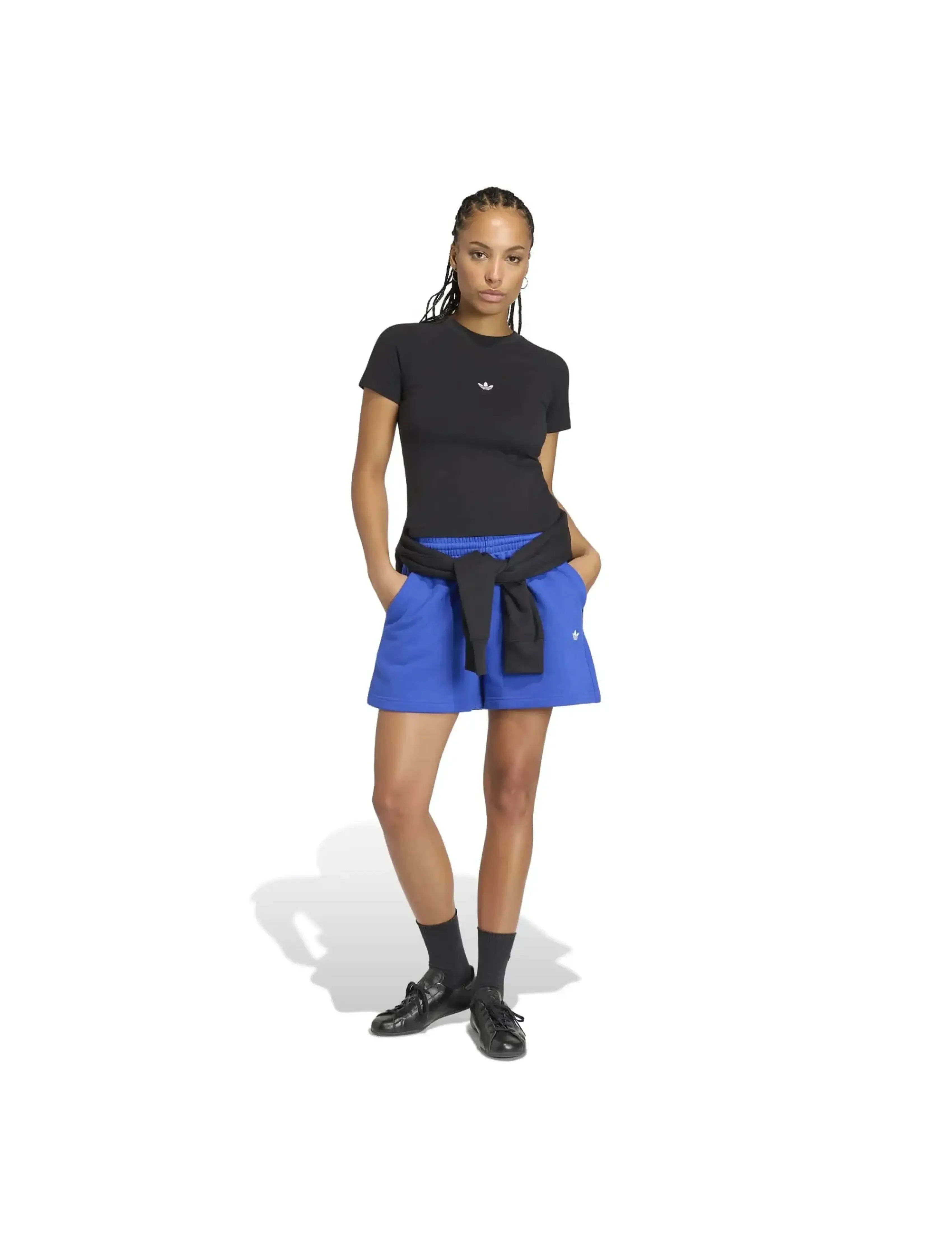 adidas Originals - ESS SLIM TEE - t-shirts - black - 3