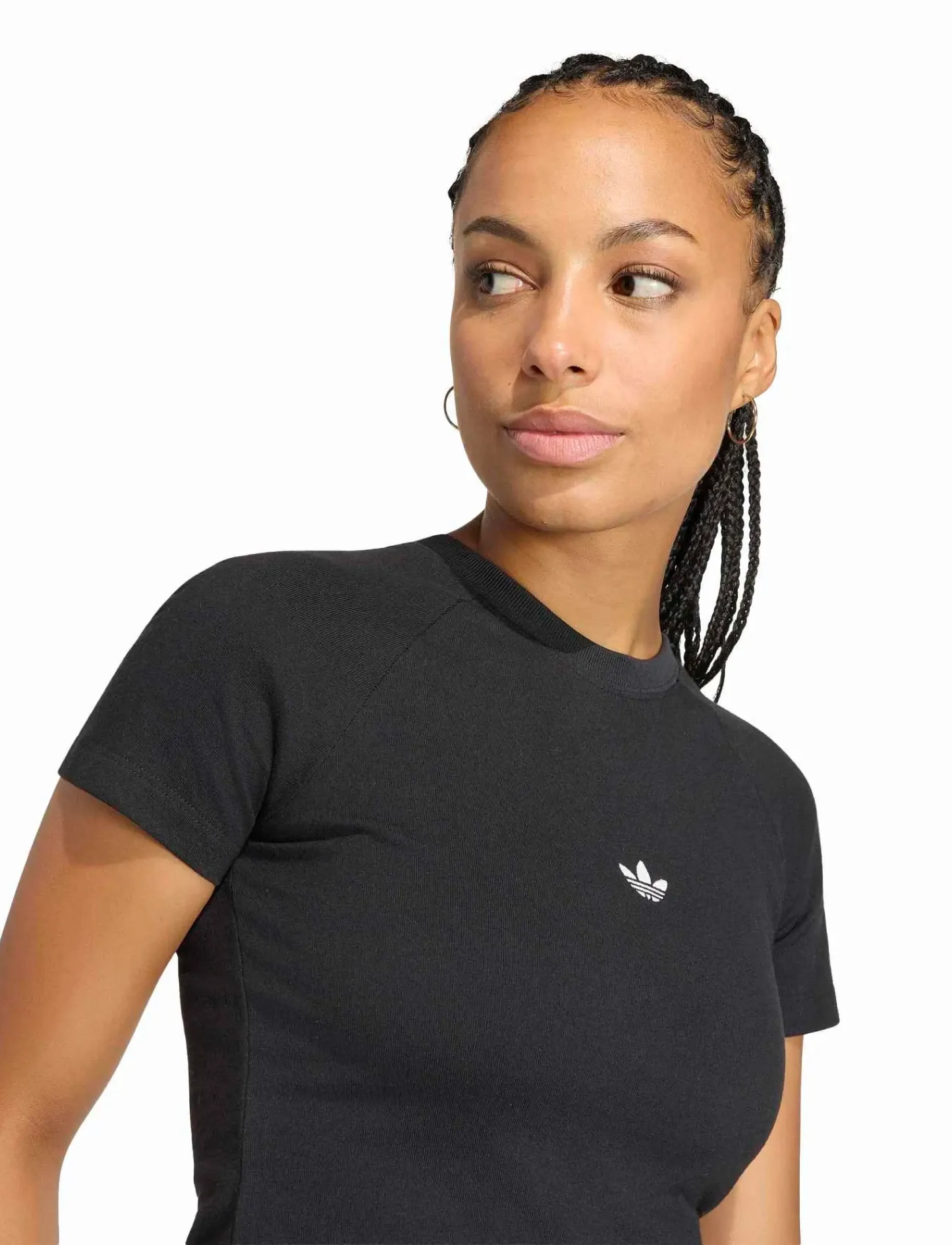 adidas Originals - ESS SLIM TEE - t-shirts - black - 4