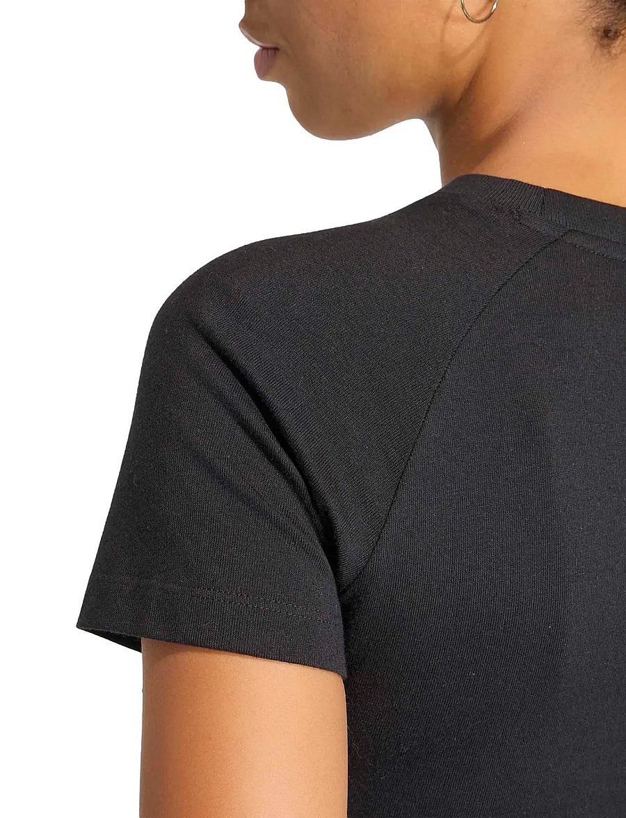 adidas Originals - ESS SLIM TEE - t-shirts - black - 5