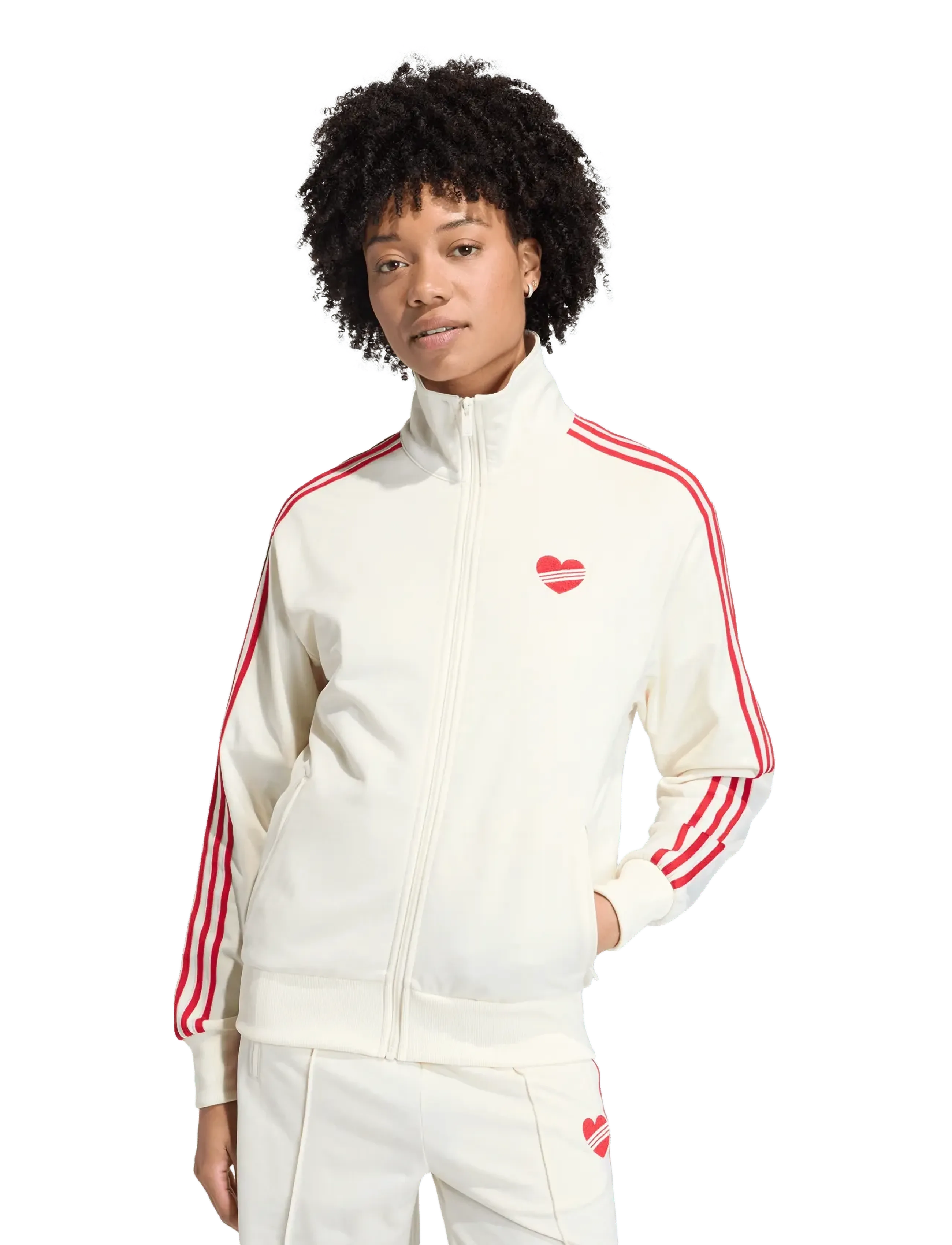 adidas Originals - FB TT LOOSE - dressipluusid - crewht/betsca - 5