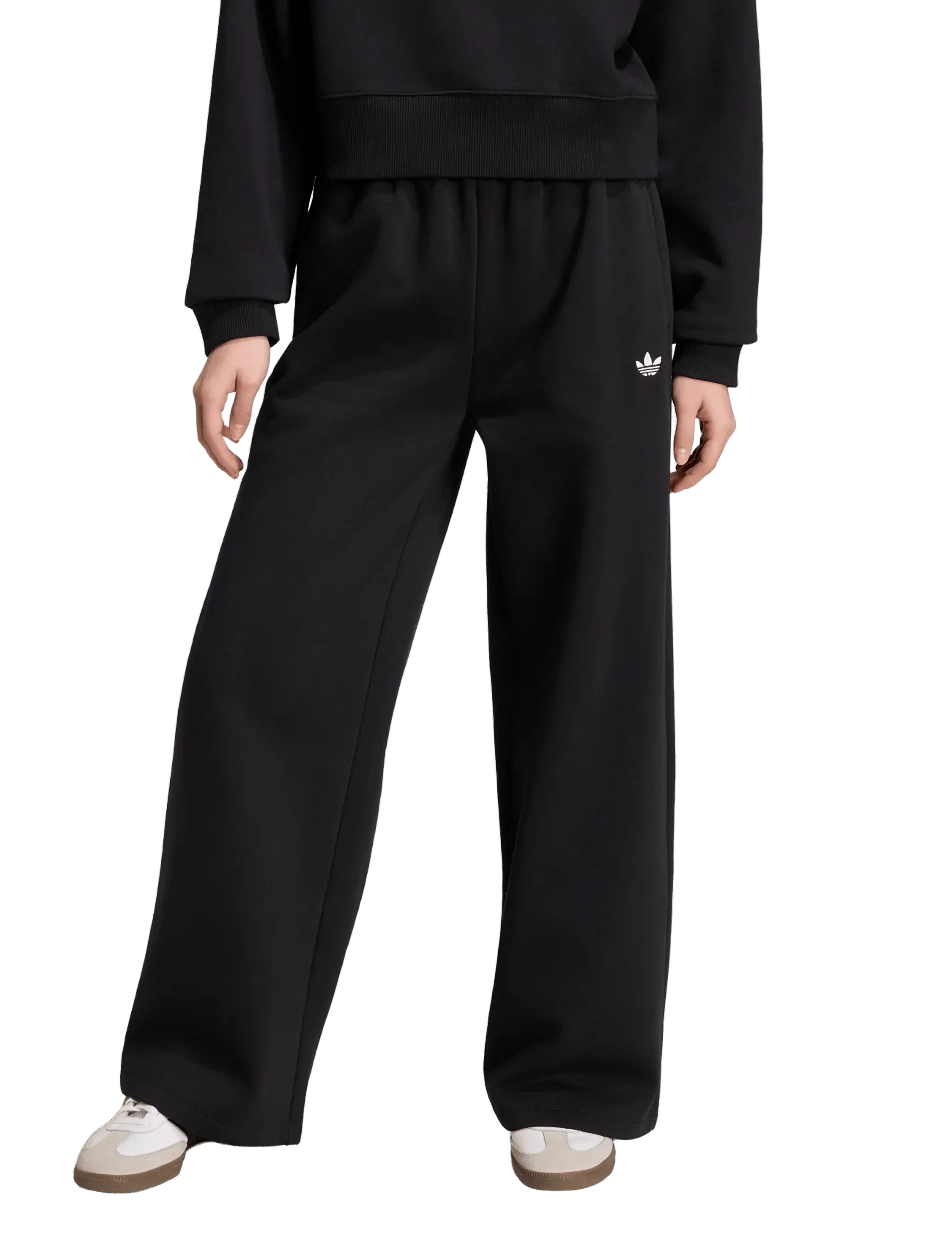 adidas Originals - WIDE LEG PANTS - sweatpants - black - 2