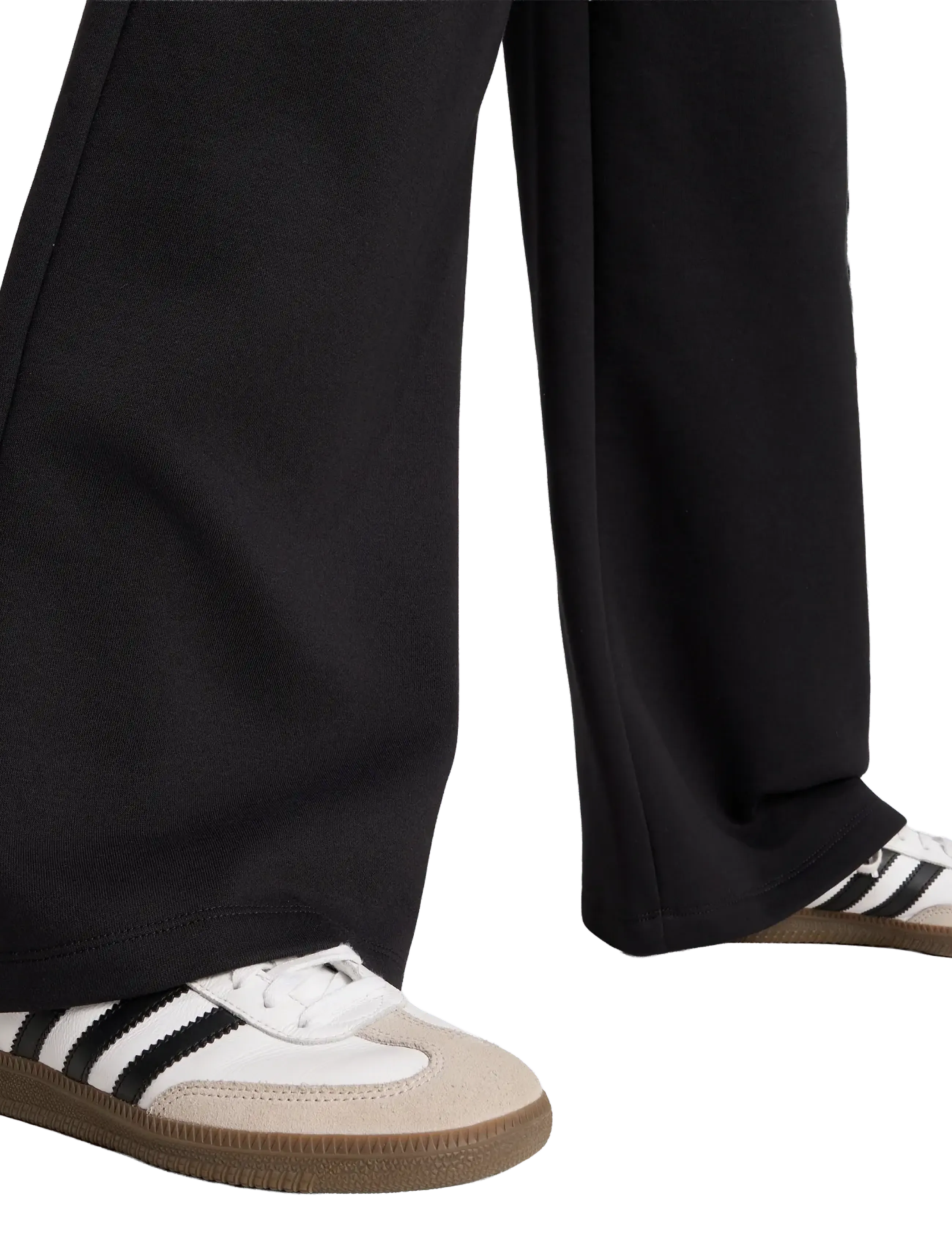 adidas Originals - WIDE LEG PANTS - sweatpants - black - 4